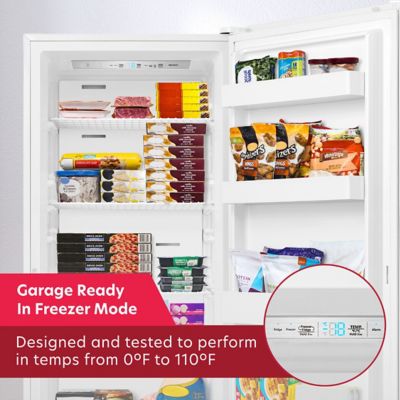 Image showing  14.4 cu. ft. 2 in 1 Convertible Upright Freezer or Refrigerator