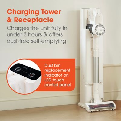 Image showing  Cordless Vacuum Cleaner and Charging Tower with HEPA Filter
