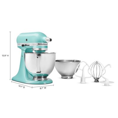 Image showing  Artisan Series 5 Qt. Tilt-Head Stand Mixer Value Bundle with 3 Qt. Bowl