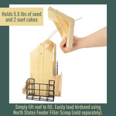 Image showing  Impeckable Suet & Seed Birdfeeder