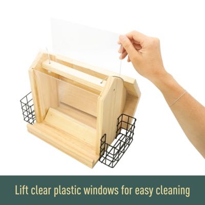 Image showing  Impeckable Suet & Seed Birdfeeder