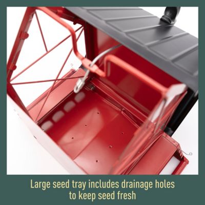 Image showing 7 th North States Red Barn Squirrel Resistant Birdfeeder