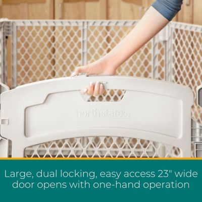 Image showing  Petyard Plus 6-Panel Pet Pen With Door