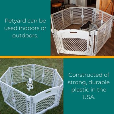 Image showing  Petyard Plus 6-Panel Pet Pen With Door