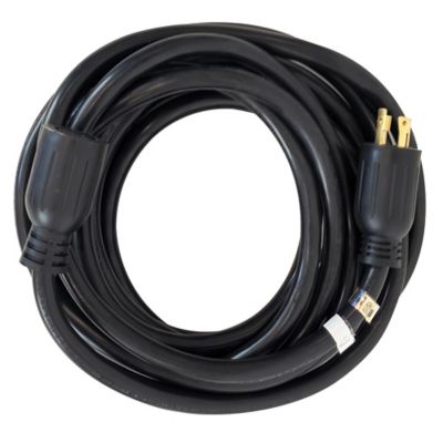 DuroMax 30-Amp 25 ft. 10-Gauge L14-30 Heavy Duty Generator Power Cord for Home Power Backup