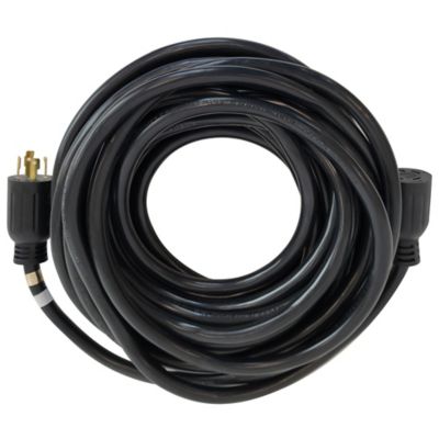 DuroMax 30-Amp 50 ft. 10-Gauge L14-30 Heavy Duty Generator Power Cord for Home Power Backup
