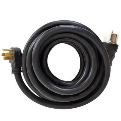 DuroMax 50-Amp 25 ft. 6-Gauge 14-50 CS6364 Heavy Duty Generator Power Cord for Home Power Backup