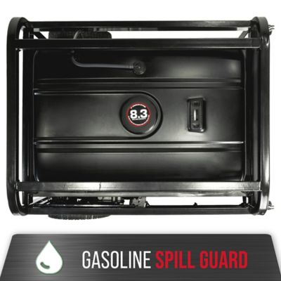 Image showing 9 th DuroMax 13,000-Watt Dual-Fuel Portable Generator, CO Alert