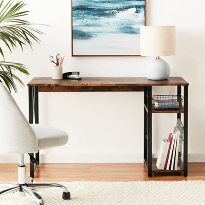 ACME Wooden 2-Shelf Writing Desk