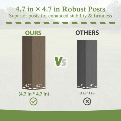 Image showing  13 ft. W x 6 ft. D Wooden Grill Gazebo with Steel Roof for Outdoor Deck