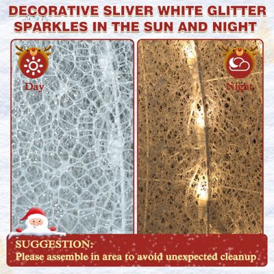 Image showing  Outdoor Holiday Lighted Snowman Christmas Yard Decoration with Warm LED Light