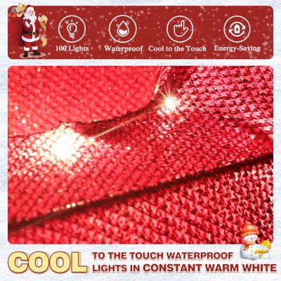 Image showing  5 ft. 3D Nutcracker Outdoor Christmas Holiday Yard Decoration Warm White Light