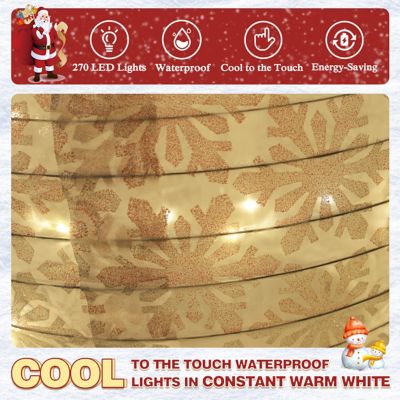 Image showing  Winter LED Snowman Family Set Seasonal Christmas Decoration for Holiday