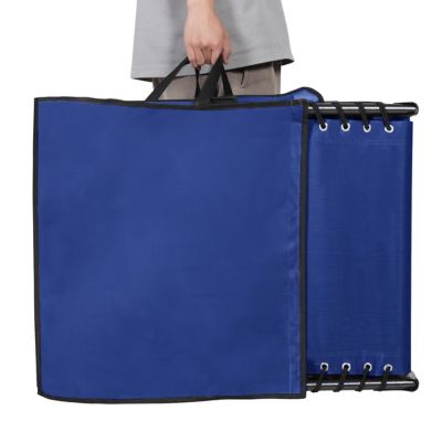 Image showing 8 th Veikous Chaise Lounge Chairs for Outside Tanning Chair with Face Hole and Pillow and Side Pocket