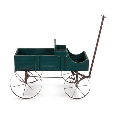 Image showing  Hearthland 41.5 in. Buckboard Wagon Decorative Indoor/Outdoor Planter