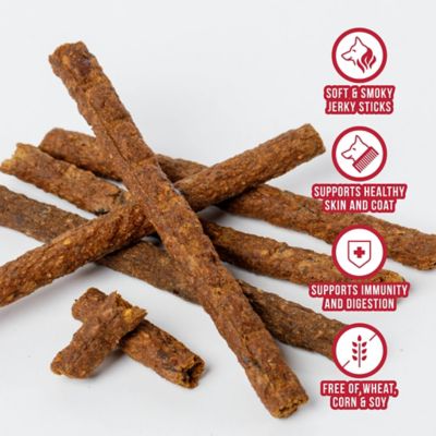 Image showing  Beef with Real Superfoods Jerky Dog Treats, 25 oz.