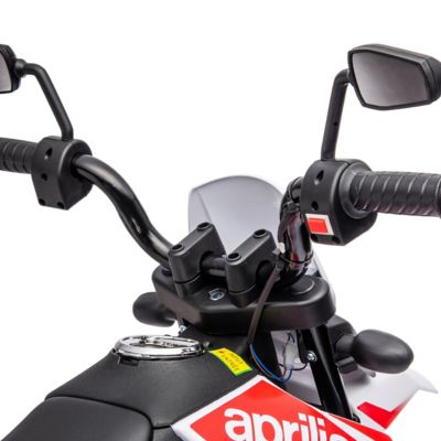 Image showing  12V Aprilia Motorcycle 1 Seater Ride On for Kids, FR6200-WHITE