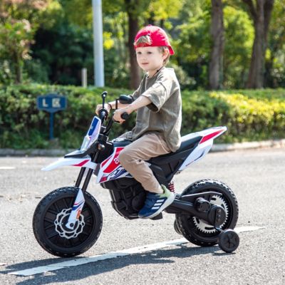Image showing 8 th Freddo 12V Aprilia Motorcycle 1 Seater Ride On for Kids, FR6200-WHITE