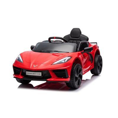 Freddo 12V Chevrolet Corvette C8 1-Seater Kids' Ride-on Car, For Ages 3+