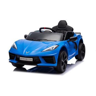 Freddo 12V Chevrolet Corvette C8 1-Seater Kids' Ride-on Car, For Kids Ages 3+