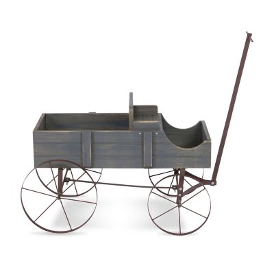 Image showing  Hearthland 41.5 in. Buckboard Wagon Decorative Indoor/Outdoor Planter