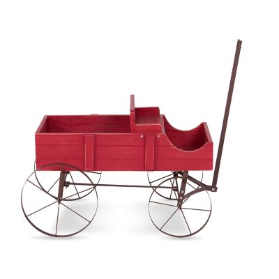 Image showing  Hearthland 41.5 in. Buckboard Wagon Decorative Indoor/Outdoor Planter