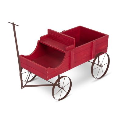 Image showing  Hearthland 52 in. Buckboard Wagon Decorative Indoor/Outdoor Planter