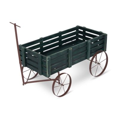 Image showing  Ranger Rustic Wagon Planter for Indoor/Outdoor Use