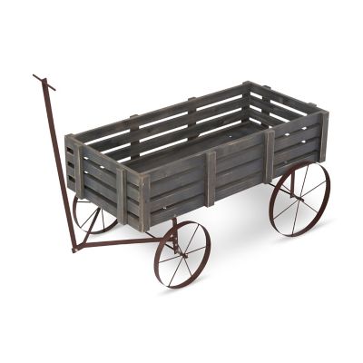 Image showing  Ranger Rustic Wagon Planter for Indoor/Outdoor Use