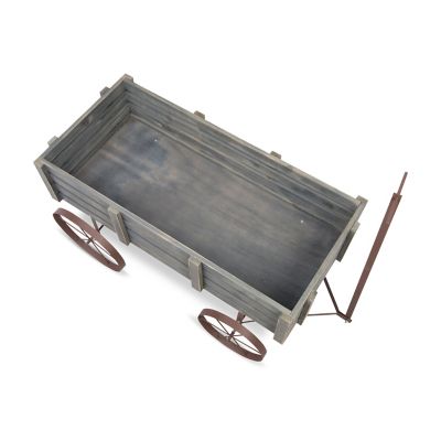 Image showing  Ranger Rustic Wagon Planter for Indoor/Outdoor Use
