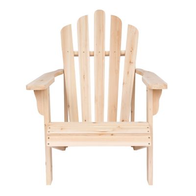 Image showing  Outpost Rustic Wood Adirondack Chair