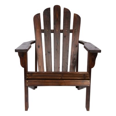 Image showing  Outpost Rustic Wood Adirondack Chair