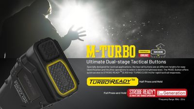 Image showing 6 th Nitecore 3,100-Lumen EDC27 UHi Ultra Slim Flat EDC Flashlight