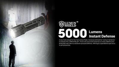 Image showing 5 th Nitecore EDC35 5000 Lumen Rechargeable EDC Flashlight