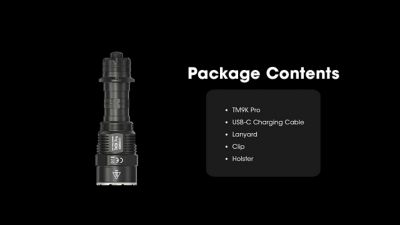 Image showing 9 th Nitecore TM9K Pro 9900 Lumen Fast Charging USB-C Flashlight