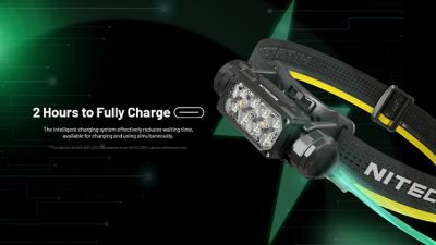 Image showing 7 th Nitecore HC65 UHE 2000 Lumen USB-C Rechargeable Headlamp