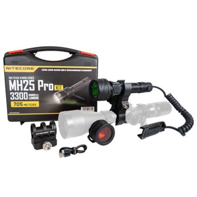 Nitecore MH25 Pro 3300 Lumen Hunting Light Kit