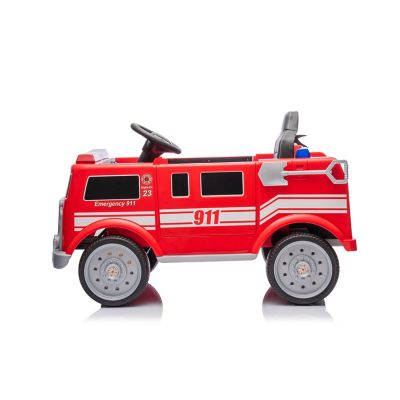 Image showing  12V Firetruck 1 Seater Ride on