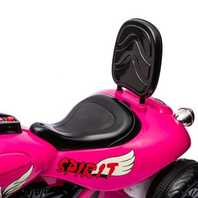 Image showing 7 th Freddo 12V Kids Cruiser 1 Seater Motorcycle, FR3838-PINK