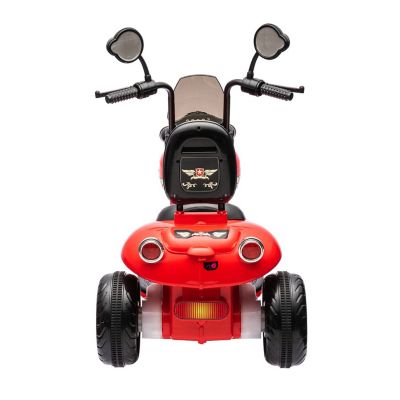 Image showing  12V Kids Cruiser 1 Seater Motorcycle, FR3838-RED