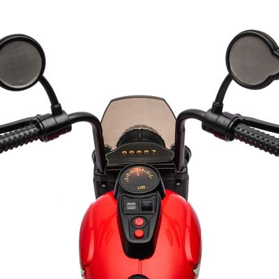 Image showing 6 th Freddo 12V Kids Cruiser 1 Seater Motorcycle, FR3838-RED