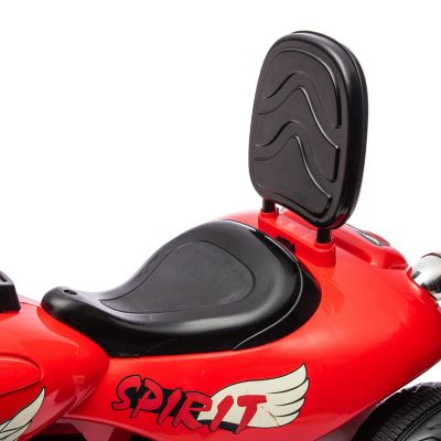 Image showing 7 th Freddo 12V Kids Cruiser 1 Seater Motorcycle, FR3838-RED
