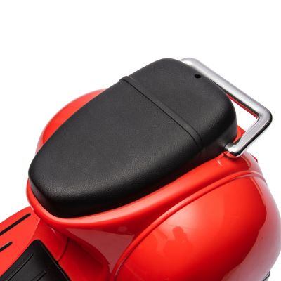 Image showing 5 th Freddo 12V Kids' Vespa Electric Ride-On Scooter, FR6153-RED