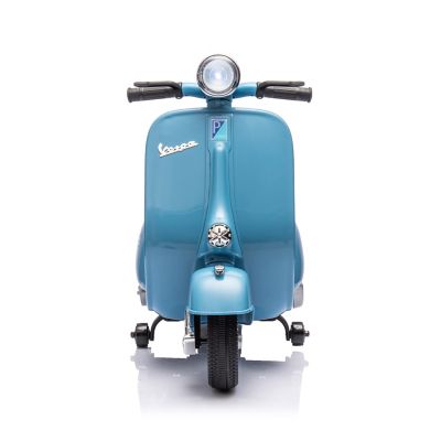 Image showing  12V Kids' Vespa Electric Ride-On Scooter, FR6153-BLUE