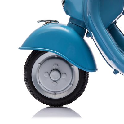 Image showing 5 th Freddo 12V Kids' Vespa Electric Ride-On Scooter, FR6153-BLUE