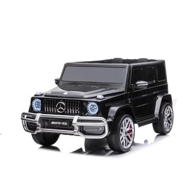 Freddo 24V 4 x 4 Mercedes Benz G63 AMG 2 Seater Ride on Car, S307-BLACK