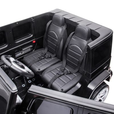 Image showing 7 th Freddo 24V 4 x 4 Mercedes Benz G63 AMG 2 Seater Ride on Car, S307-BLACK