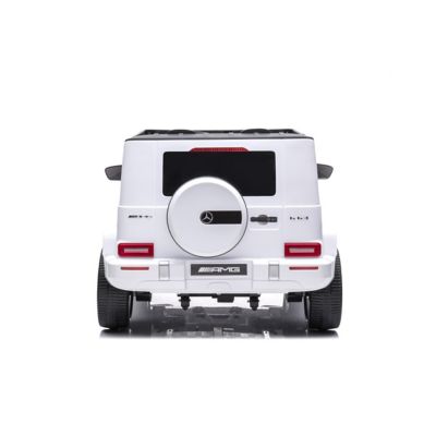 Image showing 2 th Freddo 24V 4 x 4 Mercedes Benz G63 AMG 2 Seater Ride on Car, S307-WHITE