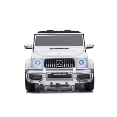 Image showing 3 th Freddo 24V 4 x 4 Mercedes Benz G63 AMG 2 Seater Ride on Car, S307-WHITE