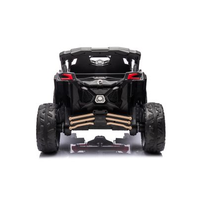 Image showing  24V Can Am Maverick 1-Seater UTV - Kids Electric Ride-On, FR7590-KHAKI